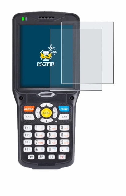 Image of the device Unitech HT510 with a wide variety of screen protectors.