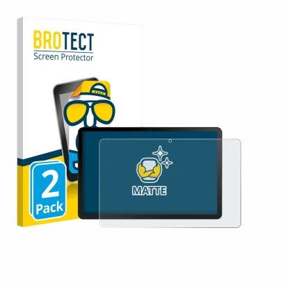 Front side of a product packaging with the brand logo BROTECT. Next to it is the device Ainmel G9 11.5" (1st Gen.) shown with 
