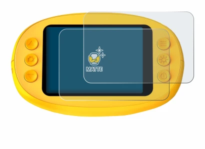 Image of the device Ashfly inskam 382 with a wide variety of screen protectors.