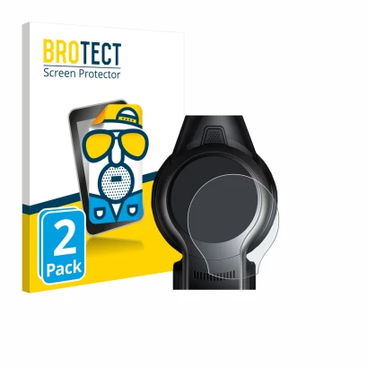 Front side of a product packaging with the brand logo BROTECT. Next to it is the device MOVA S2 shown with the corresponding s