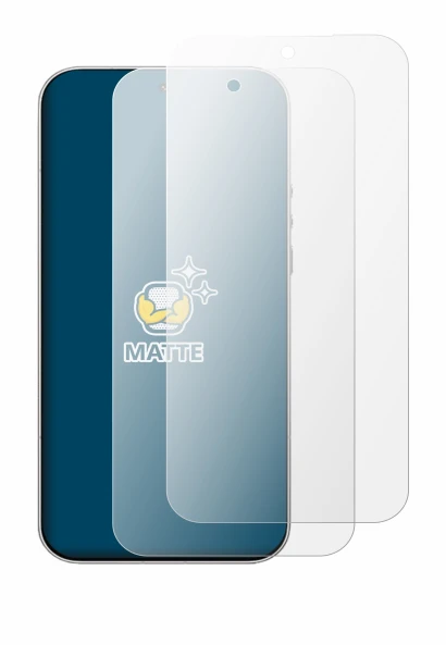 Image of the device Xiaomi 17 Ultra with a wide variety of screen protectors.