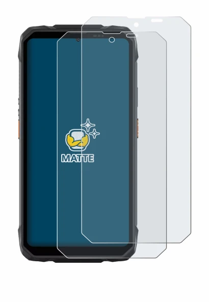 Image of the device Blackview Rock 1 with a wide variety of screen protectors.