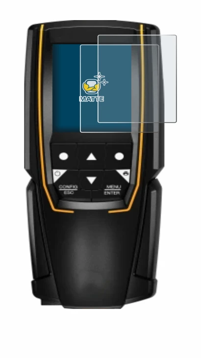 Image of the device Testo 310 (2nd Gen.) with a wide variety of screen protectors.