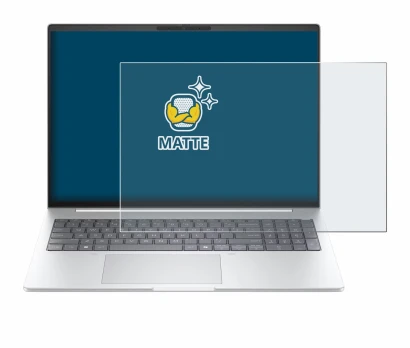 Image of the device HP EliteBook 8 G1i 16" with a wide variety of screen protectors.
