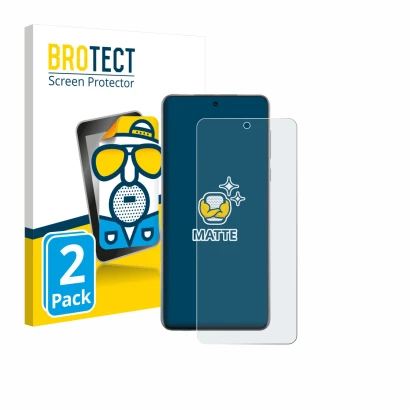 Front side of a product packaging with the brand logo BROTECT. Next to it is the device Oppo Find X8s+ shown with the correspo