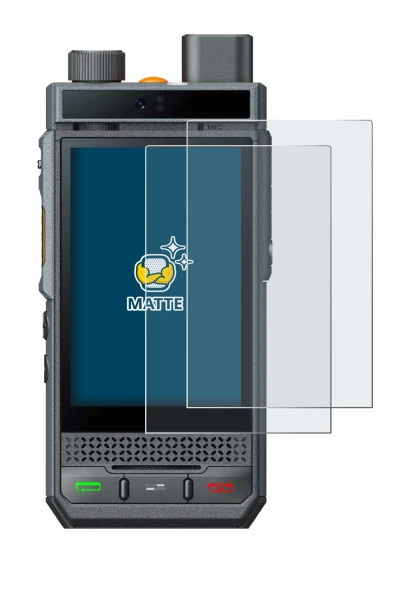 Image of the device Hytera P60 with a wide variety of screen protectors.