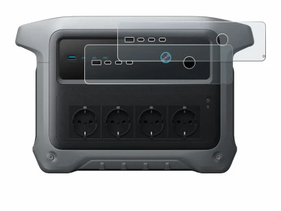 Image of the device Anker SOLIX C1000 Gen 2 with a wide variety of screen protectors.