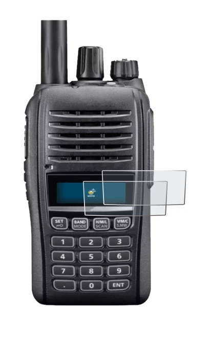 Image of the device Icom IC-T10 with a wide variety of screen protectors.
