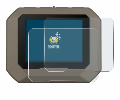 Image of the device Garmin Xero C2 with a wide variety of screen protectors.