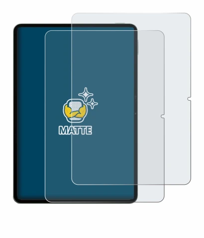 Image of the device Xiaomi Pad 8 Pro with a wide variety of screen protectors.