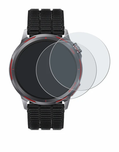 Image of the device Huawei Watch GT Runner 2 with a wide variety of screen protectors.