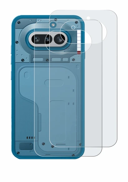 Image of the device Nothing Phone (4a) (Back) with a wide variety of screen protectors.