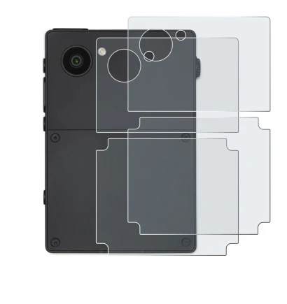 Image of the device Light Phone 3 (Back) with a wide variety of screen protectors.