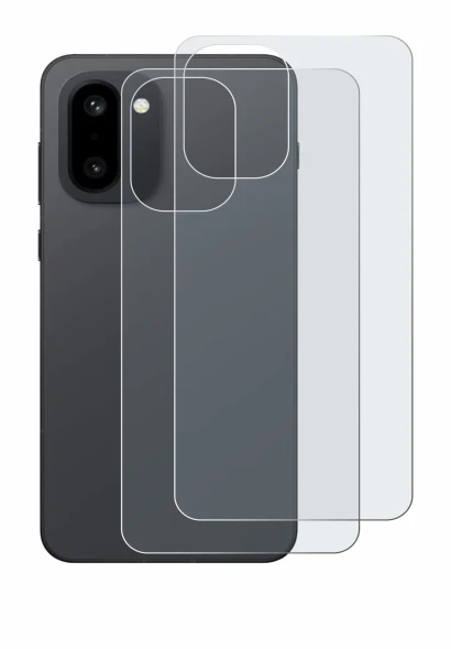 Image of the device OnePlus 15R (Back) with a wide variety of screen protectors.