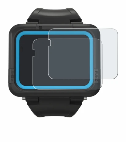 Image of the device Shearwater PEREGRINE dive computer with a wide variety of screen protectors.