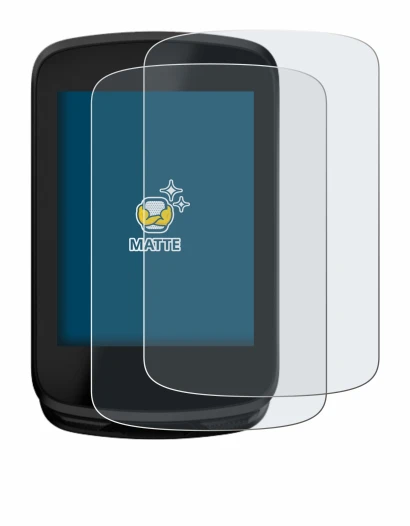 Image of the device Magene C606 V2 with a wide variety of screen protectors.