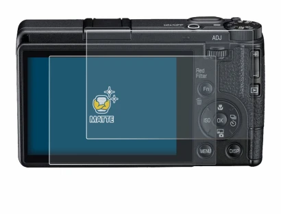 Image of the device Ricoh GR IV Monochrome with a wide variety of screen protectors.