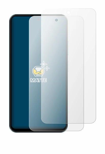 Image of the device HMD Luma with a wide variety of screen protectors.