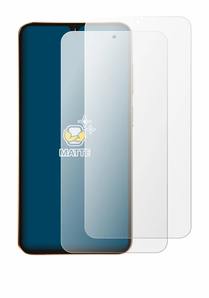 Image of the device Hotwav A17 Pro Max with a wide variety of screen protectors.