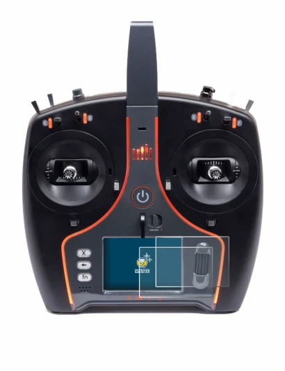 Image of the device Spektrum NX7e Plus with a wide variety of screen protectors.