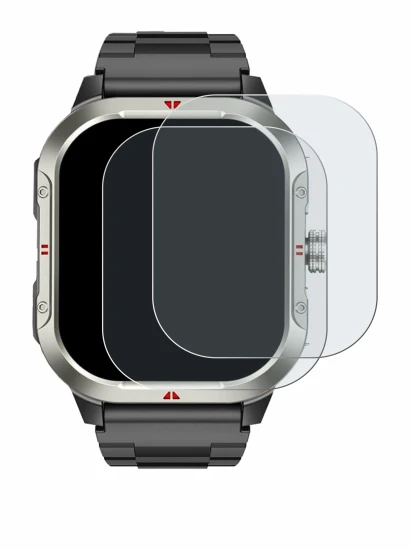 Image of the device Jugeman V10 2.06" with a wide variety of screen protectors.