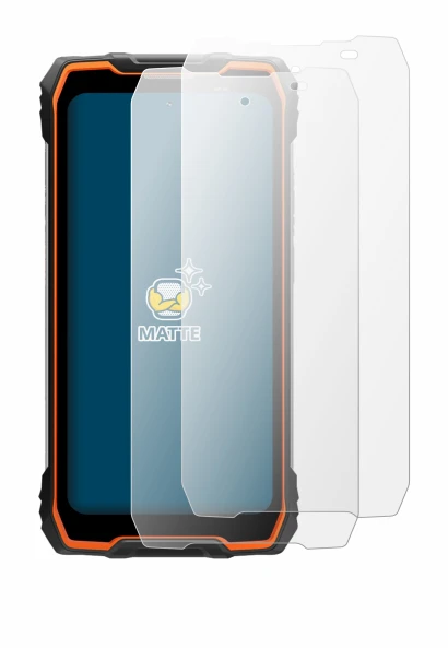 Image of the device Blackview Rock 2 with a wide variety of screen protectors.