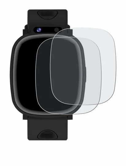 Image of the device kaacly H10 1.9" with a wide variety of screen protectors.