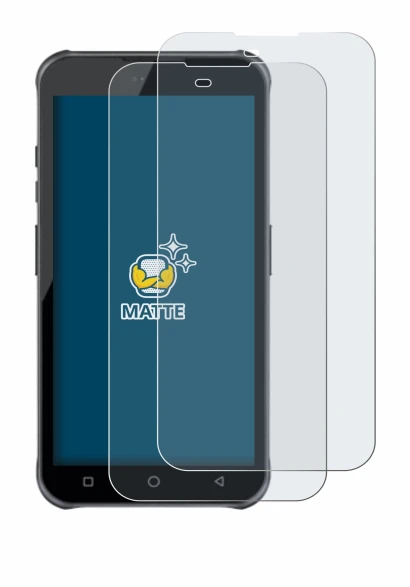 Image of the device Bluebird VF550 with a wide variety of screen protectors.