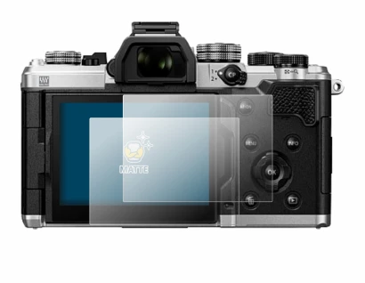 Image of the device OM System OM-3 ASTRO with a wide variety of screen protectors.