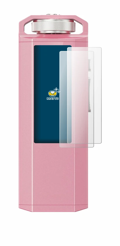 Image of the device FiiO SnowSky Echo Nano with a wide variety of screen protectors.