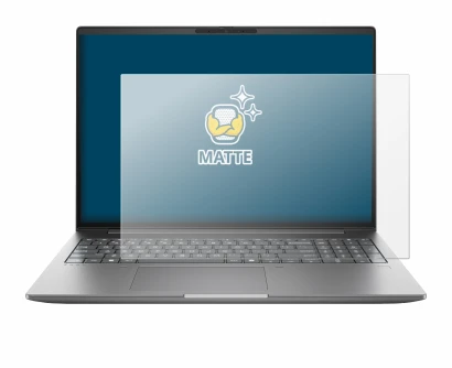 Image of the device HP Zbook X G2i 16" with a wide variety of screen protectors.