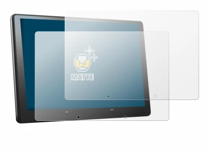 Image of the device Atoto A7 10.1" with a wide variety of screen protectors.