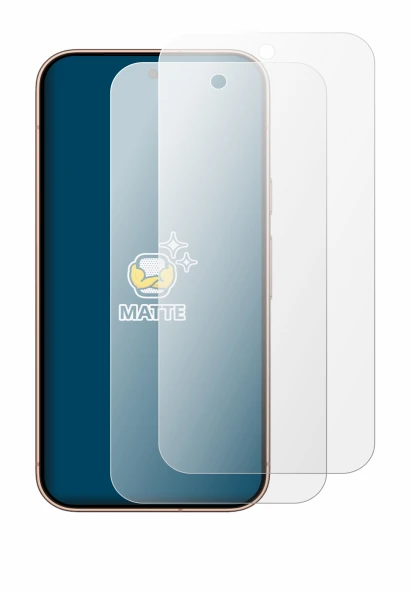 Image of the device Google Pixel 11 Pro with a wide variety of screen protectors.