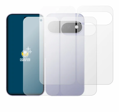 Image of the device Google Pixel 11 (Front+Back) with a wide variety of screen protectors.