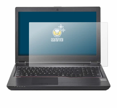 Image of the device Fujitsu Celsius H780 with a wide variety of screen protectors.