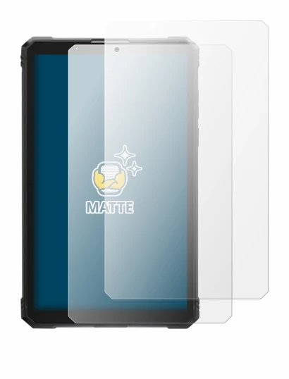 Image of the device Hotwav R11 Pro with a wide variety of screen protectors.