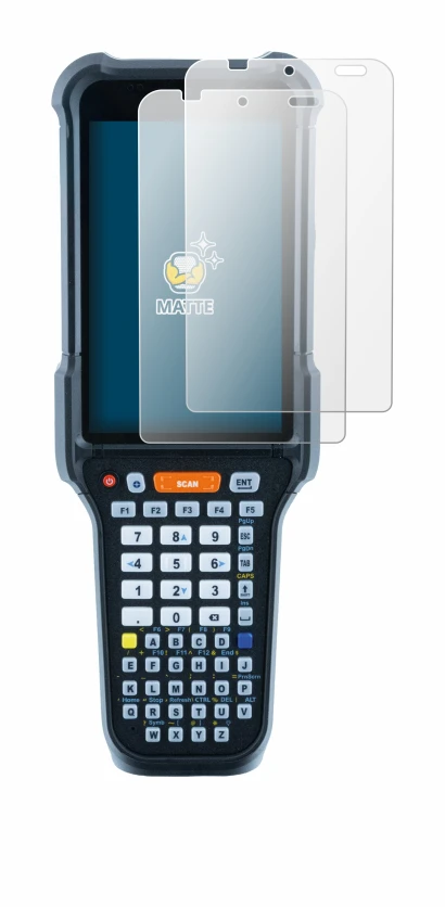 Image of the device Datalogic Falcon X60 with a wide variety of screen protectors.