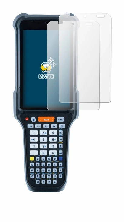 Image of the device Datalogic Falcon X65 with a wide variety of screen protectors.