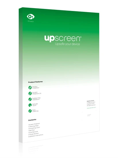 Back side of a product packaging with the brand logo upscreen