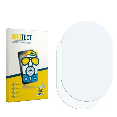 Front side of a product packaging with the brand logo BROTECT. Next to it is the corresponding screen protector.