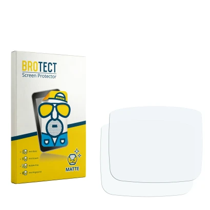 Front side of a product packaging with the brand logo BROTECT. Next to it is the corresponding screen protector.
