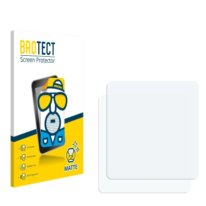 Front side of a product packaging with the brand logo BROTECT. Next to it is the corresponding screen protector.