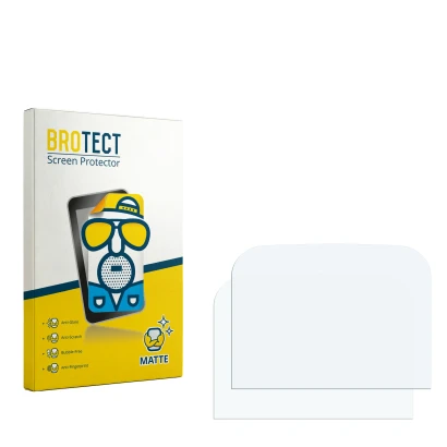Front side of a product packaging with the brand logo BROTECT. Next to it is the corresponding screen protector.