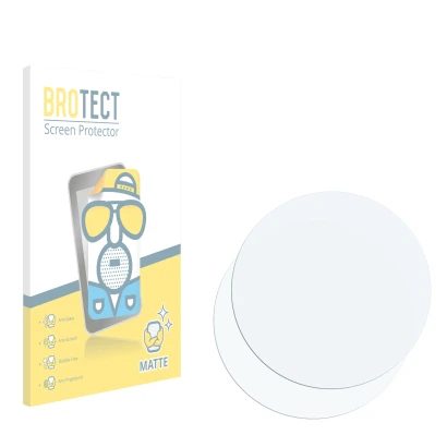Front side of a product packaging with the brand logo BROTECT. Next to it is the corresponding screen protector.