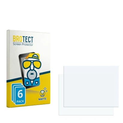 Front side of a product packaging with the brand logo BROTECT. Next to it is the corresponding screen protector.