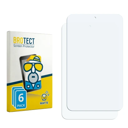 Front side of a product packaging with the brand logo BROTECT. Next to it is the corresponding screen protector.