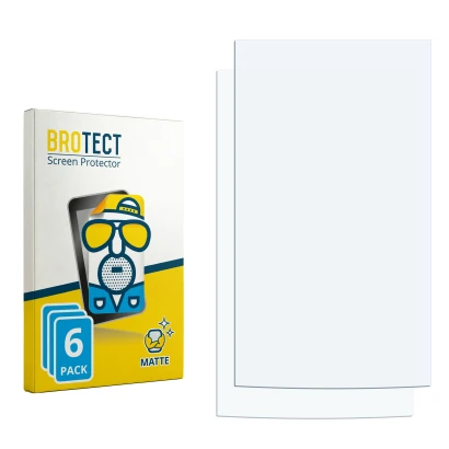 Front side of a product packaging with the brand logo BROTECT. Next to it is the corresponding screen protector.