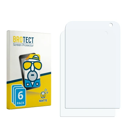 Front side of a product packaging with the brand logo BROTECT. Next to it is the corresponding screen protector.