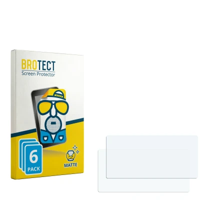 Front side of a product packaging with the brand logo BROTECT. Next to it is the corresponding screen protector.
