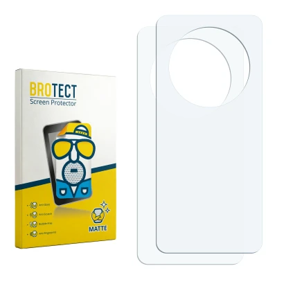 Front side of a product packaging with the brand logo BROTECT. Next to it is the corresponding screen protector.